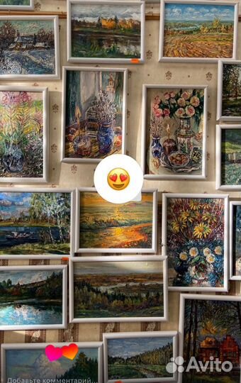 Картина маслом. Художник шабуров