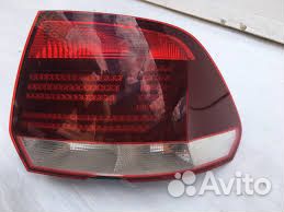 Фонарь задний VW polo