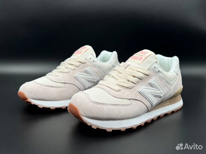 Женские Кроссовки NEW balance 574 Lux