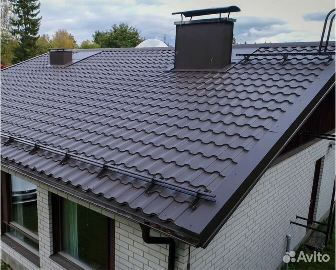 Металлочерепица Аликанте Адамант шифер