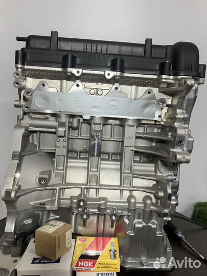 Двигатель новый Kia Rio 3 Hyundai Solaris 1.6 1.4