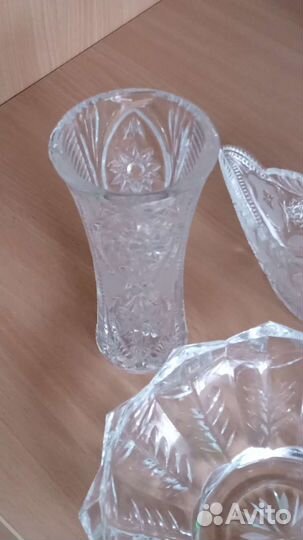 Хрустальная посуда СССР новая