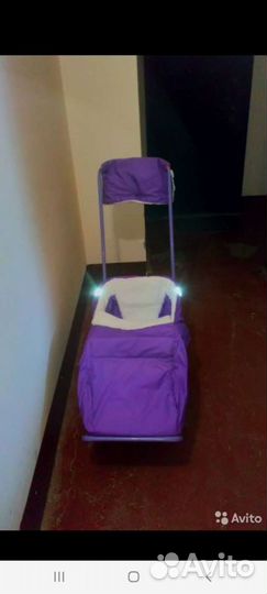 Детские сани универсани