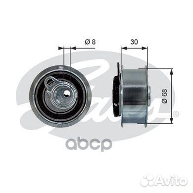 Натяжной ролик привода грм PowerGrip T43219 Gates