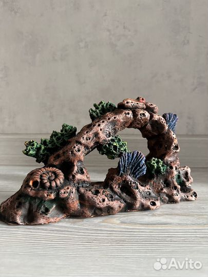 Аквариумная декорация грот