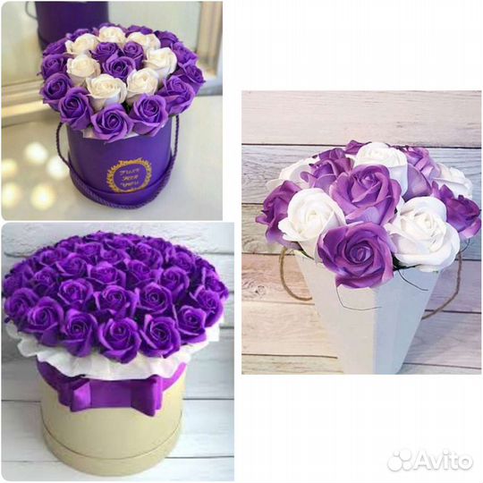 Мыльные цветы