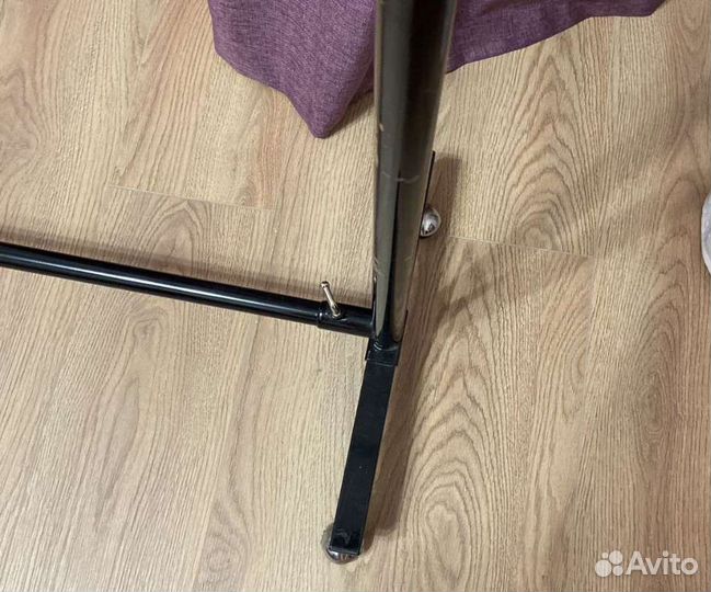 Вешалка напольная хром на колесах вешало