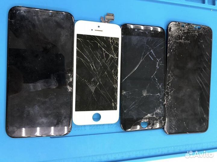 Переклейка переднего стекла iPhone замена дисплея