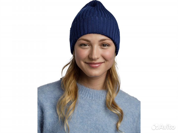 Шапка Buff Knitted Hat norval Cobalt