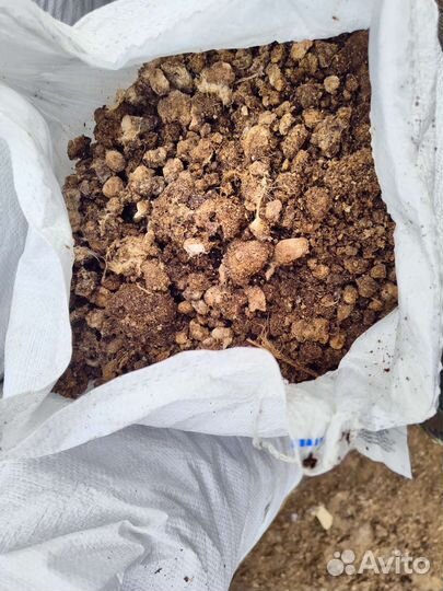 Куринный навоз, помёт в мешках