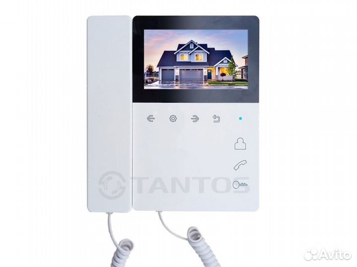 Видеодомофон Elly с трубкой Tantos