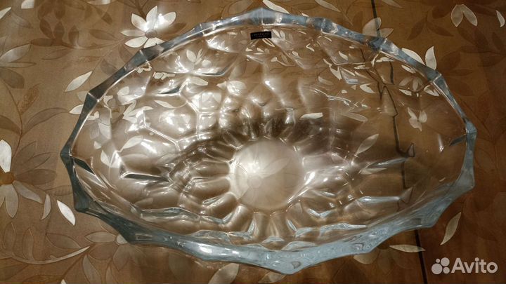 Ваза для фруктов богемия