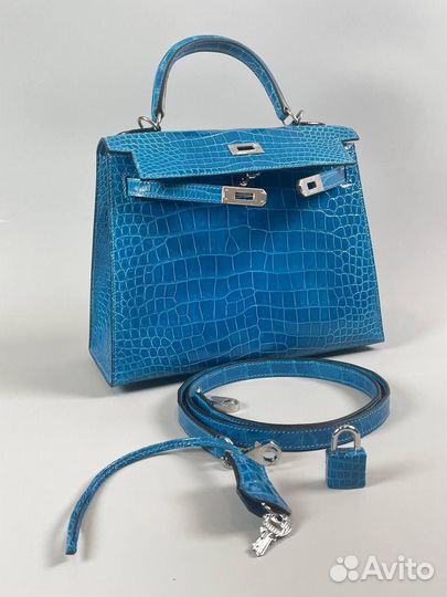 Сумка hermes kelly 25 крокодил