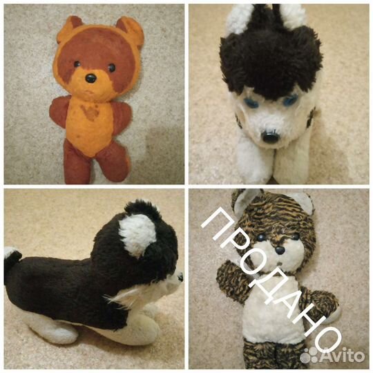 Мягкие игрушки СССР