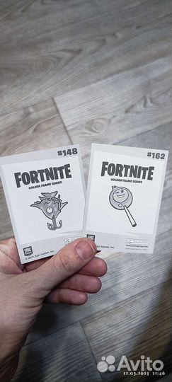 Обменяю карточки fortnite