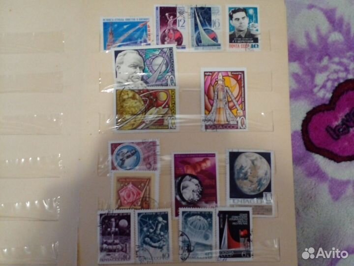 Альбом с марками. Космос. СССР
