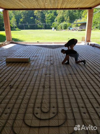 Монтаж систем отопления, установка теплых полов