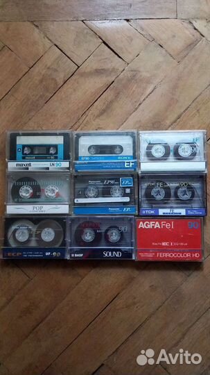 Ауди кассеты Sony,Basf,Tdk,jvc,denon