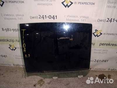 Стекло Tiida (07-12) зад L (седан/H/B) б\у