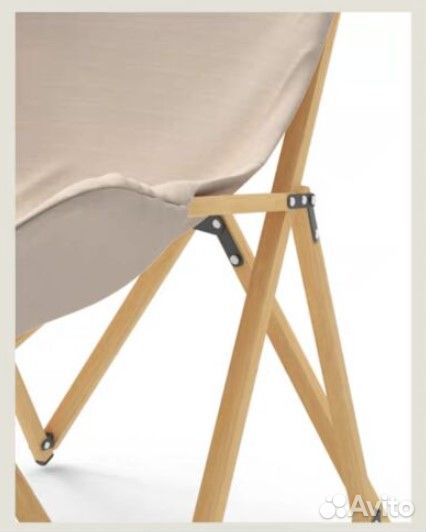 Стул-кресло туристическое складное 2 шт