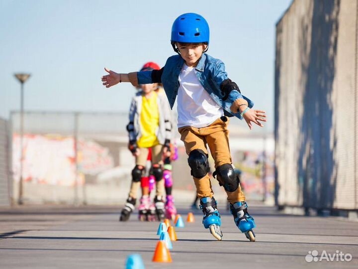 Обучание катанию на роликах