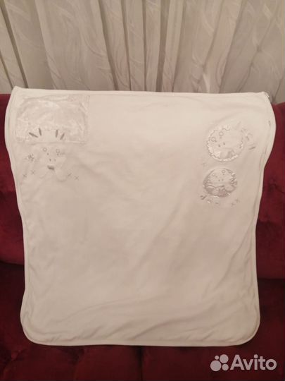 Конверт-одеяло-плед 3в1 для грудничков из флиса