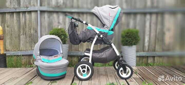 Детская коляска 3 в 1 verdi optima