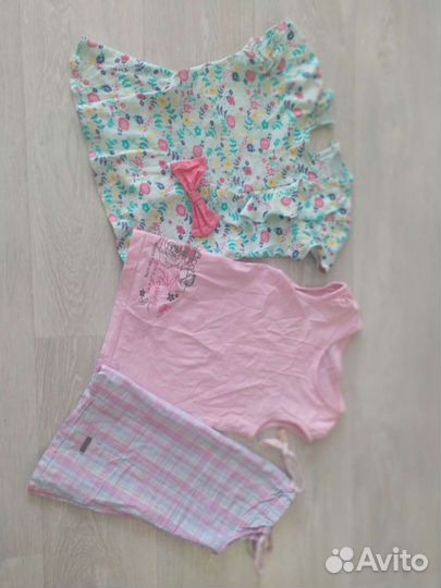 Пакет вещей на девочку, размер 92-104