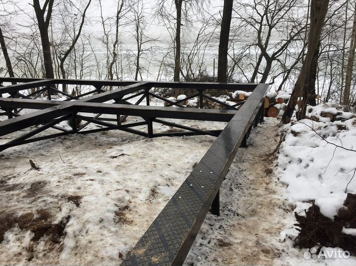 Винтовые сваи с монтажом