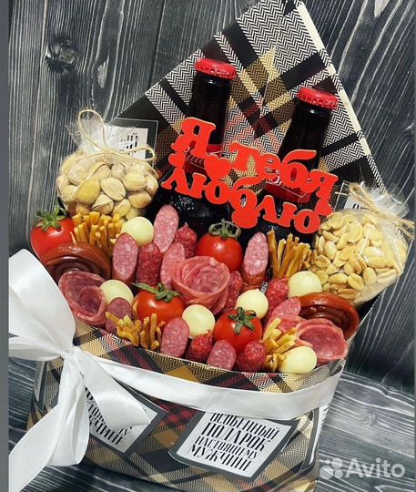 Мужской букет. Съедобный букет. Букет с пивом