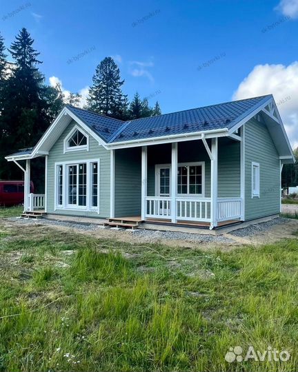 Качественные каркасные дома под ключ и без отделки