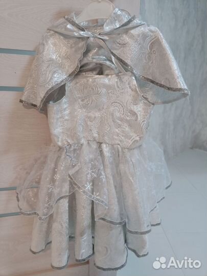 Платье для девочки новогоднее