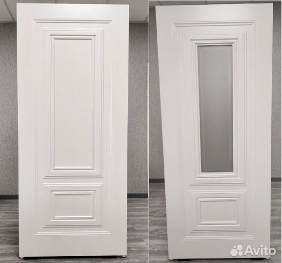 Дверь межкомнатная «Титул-2» Эмаль Белая