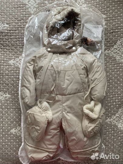 Зимний комбинезон трансформер для новорожденных