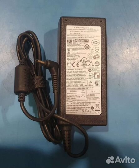 Зарядное устройство Samsung 19V 3.16A 03.0x1.0mm