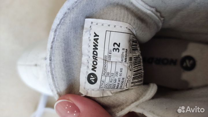 Коньки детские 32 размера