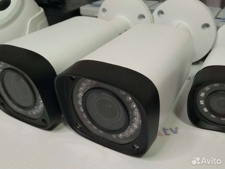 Комплект видеонаблюдения 14 камер 4Мп с микрофоном