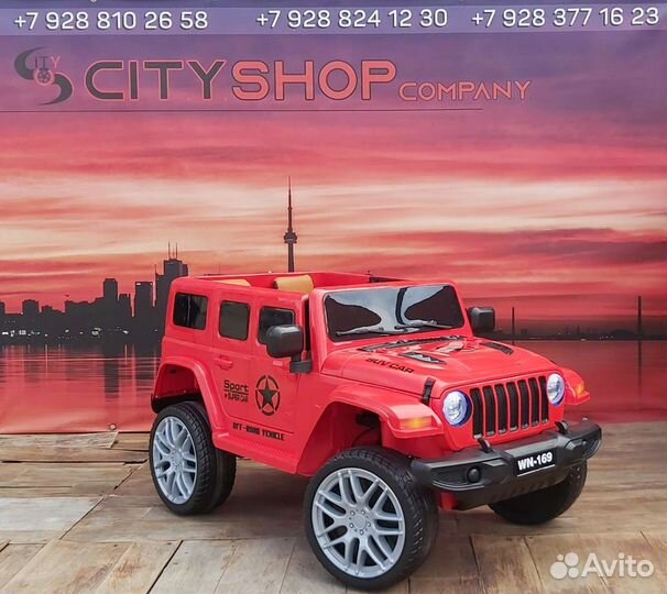 Детский электромобиль jeep 169