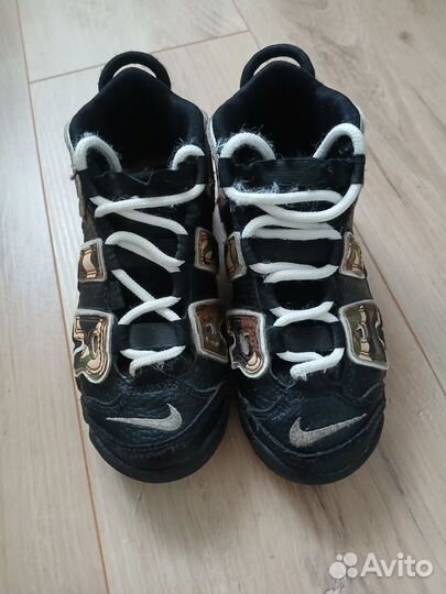 Детские кроссовки Nike Air More Uptempo QS PS Camo