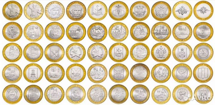 Биметаллические монеты