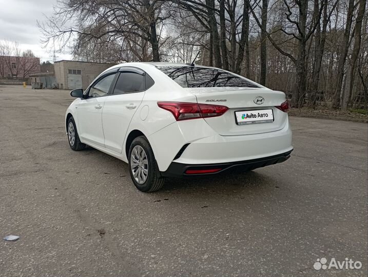 Hyundai Solaris 1.6 AT, 2021, 30 500 км