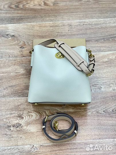 Сумка женская coach willow bucket bag