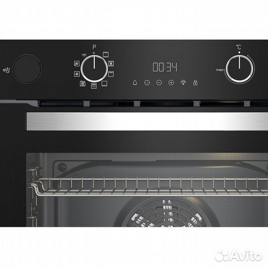Встраиваемый электрический духовой шкаф grundig gedm12300b черный