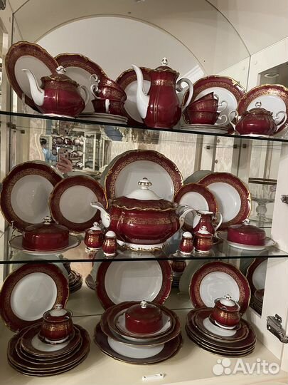 Сервиз райхенбах антикварный