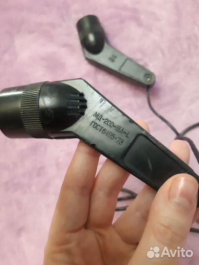 Микрофоны СССР 