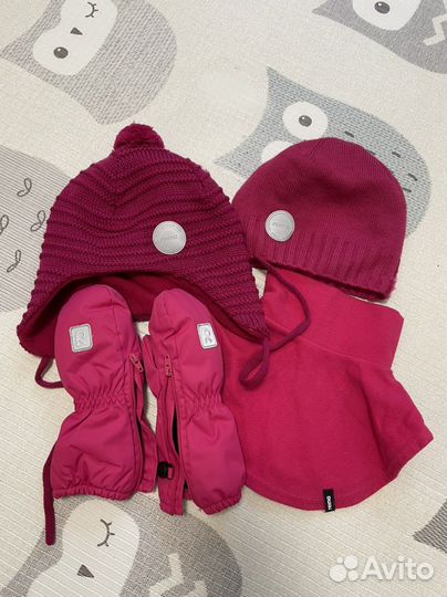 Комплект шапка, шарф