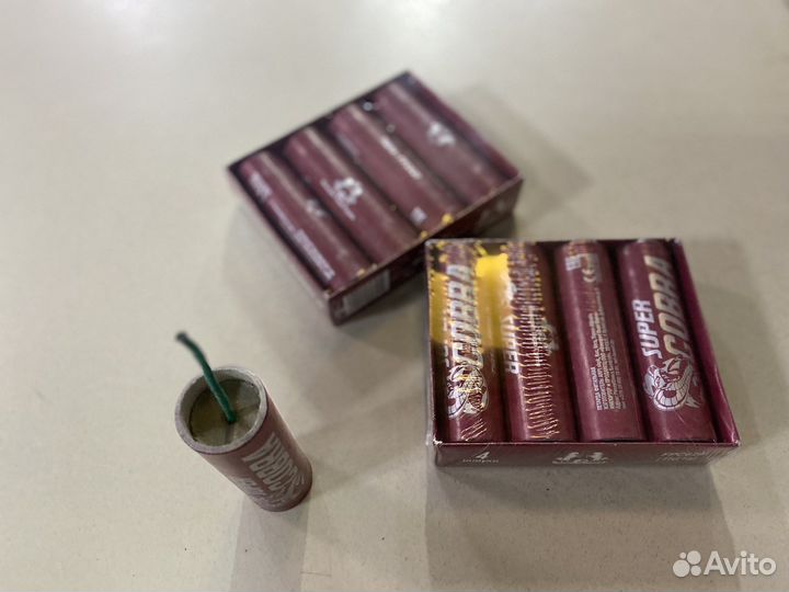 Мощнейшие Петарды Супер Кобра 18 гр