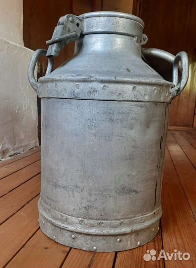 Фляга бидон алюминиевая 40л 50 х СССР