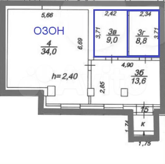 Торговая площадь, 18 м²