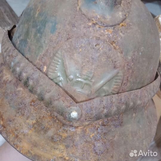 Каска пожарная необычная модификация